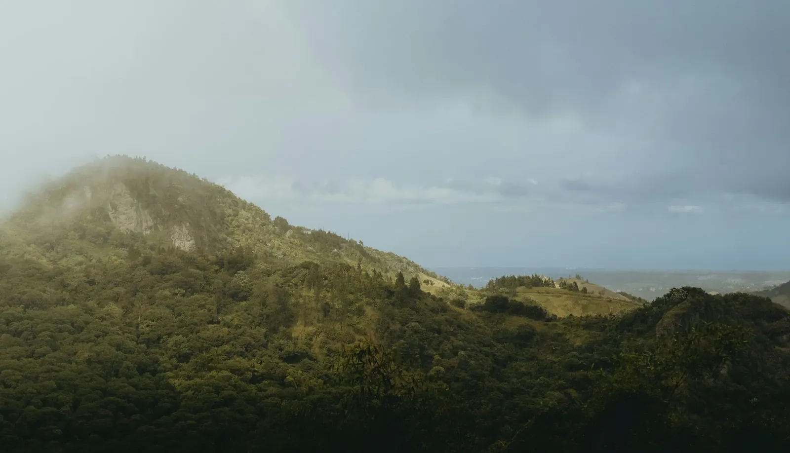 Mist over the hills of Orocovis